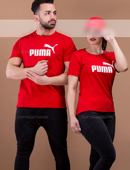ست تیشرت مردانه و زنانه Puma مدل C8697