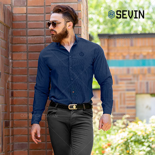 حراج پیراهن مردانه Sevin مدل T9548