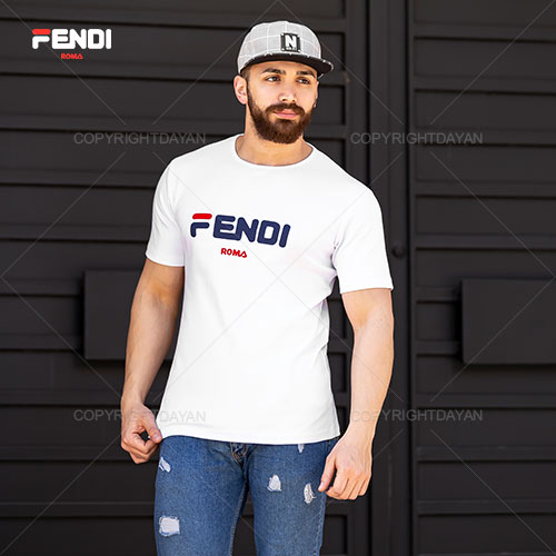 تیشرت مردانه Fendi مدل T8043