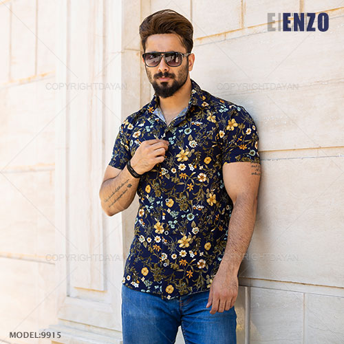 پیراهن مردانه Enzo مدل T9915