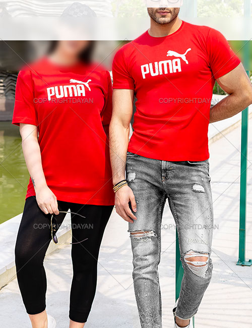 ست تیشرت مردانه و زنانه Puma مدل C8697